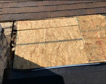 Before & After Chimney Flashing Replacement in Mentor, OH (2)
