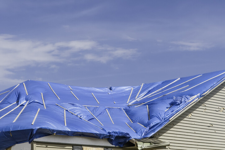 Roof Tarping by Northcoast Roof Repairs LLC