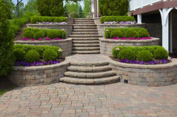 Masonry Step Installation in Westlake, Ohio