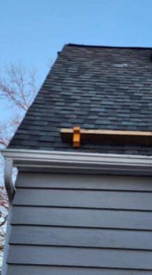 Orange roof installation by Northcoast Roof Repairs LLC