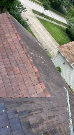 Pressure Washing Clay Tiles in Euclid, OH (2)
